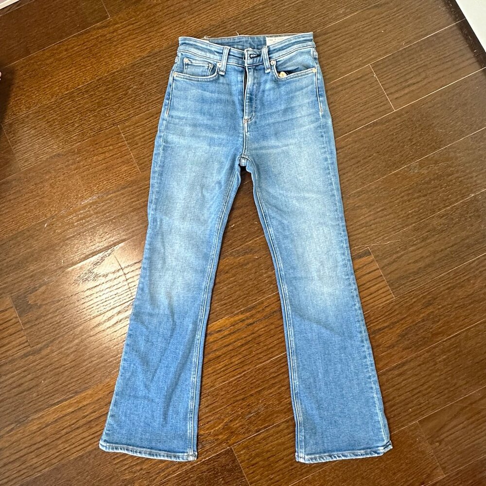 Flare Jeans in stretch denim — size 24